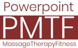 PMTF Powerpoint Massage Therapy Fitness Logo